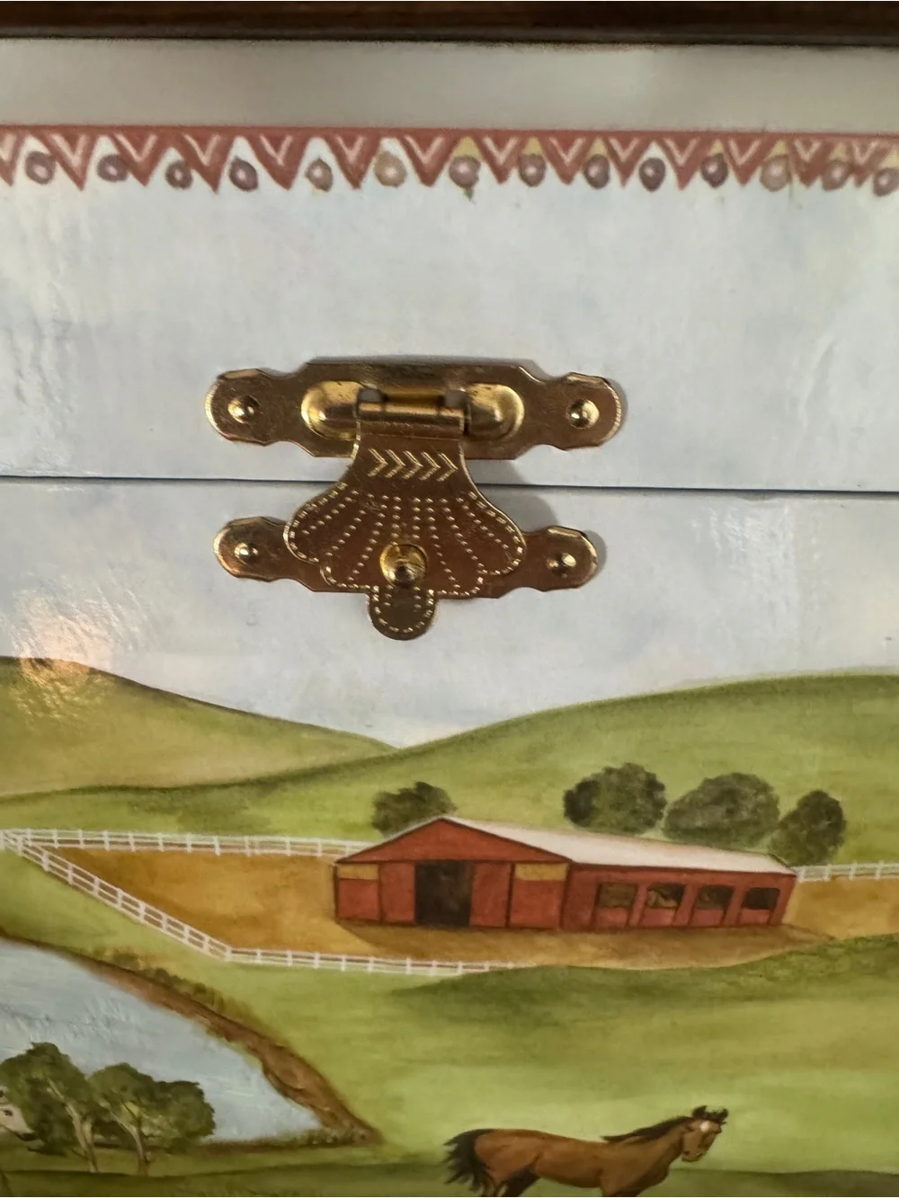 Enchantmints Hide Away Horse Musical Jewelry Box